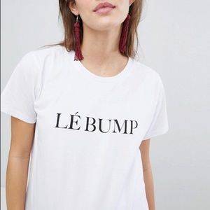 Maternity Le Bump tee